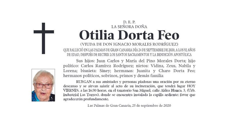 Otilia Dorta Feo - La Provincia