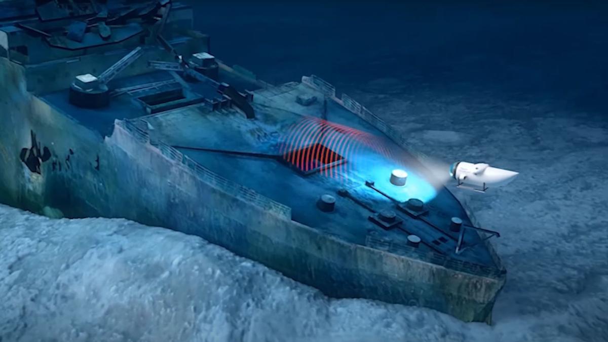 Así son los restos del Titánic que los tripulantes del submarino desaparecido iban a visitar