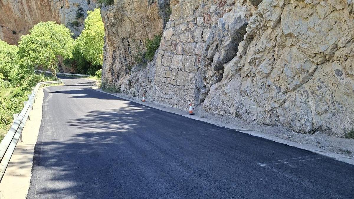 Reabre la carretera A-2218 entre los municipios de Baldellou y Camporrells