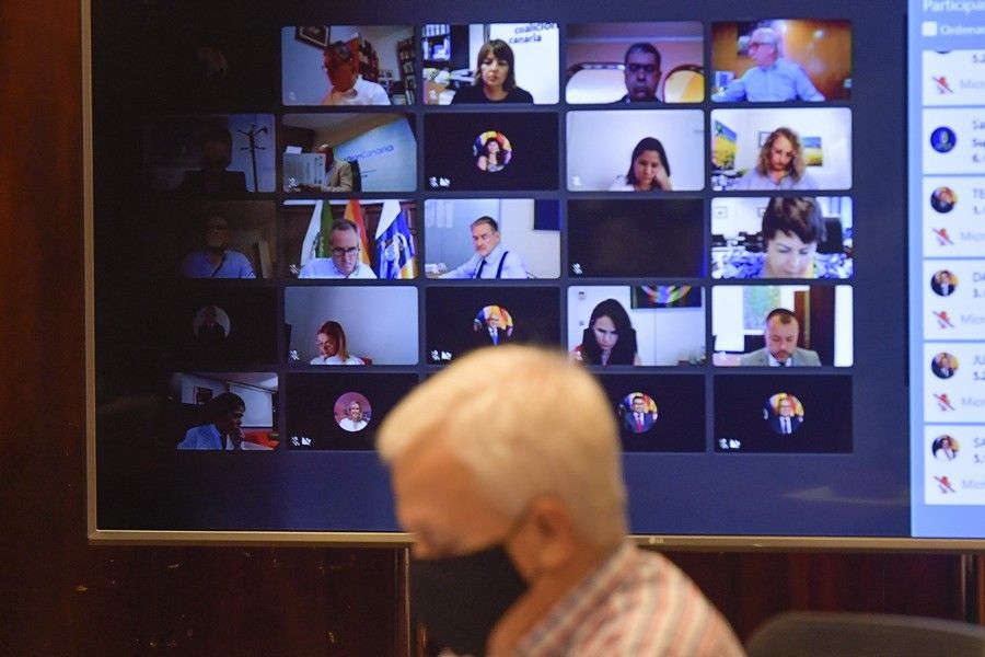 Pleno del Cabildo grancanario (05/07/2021)