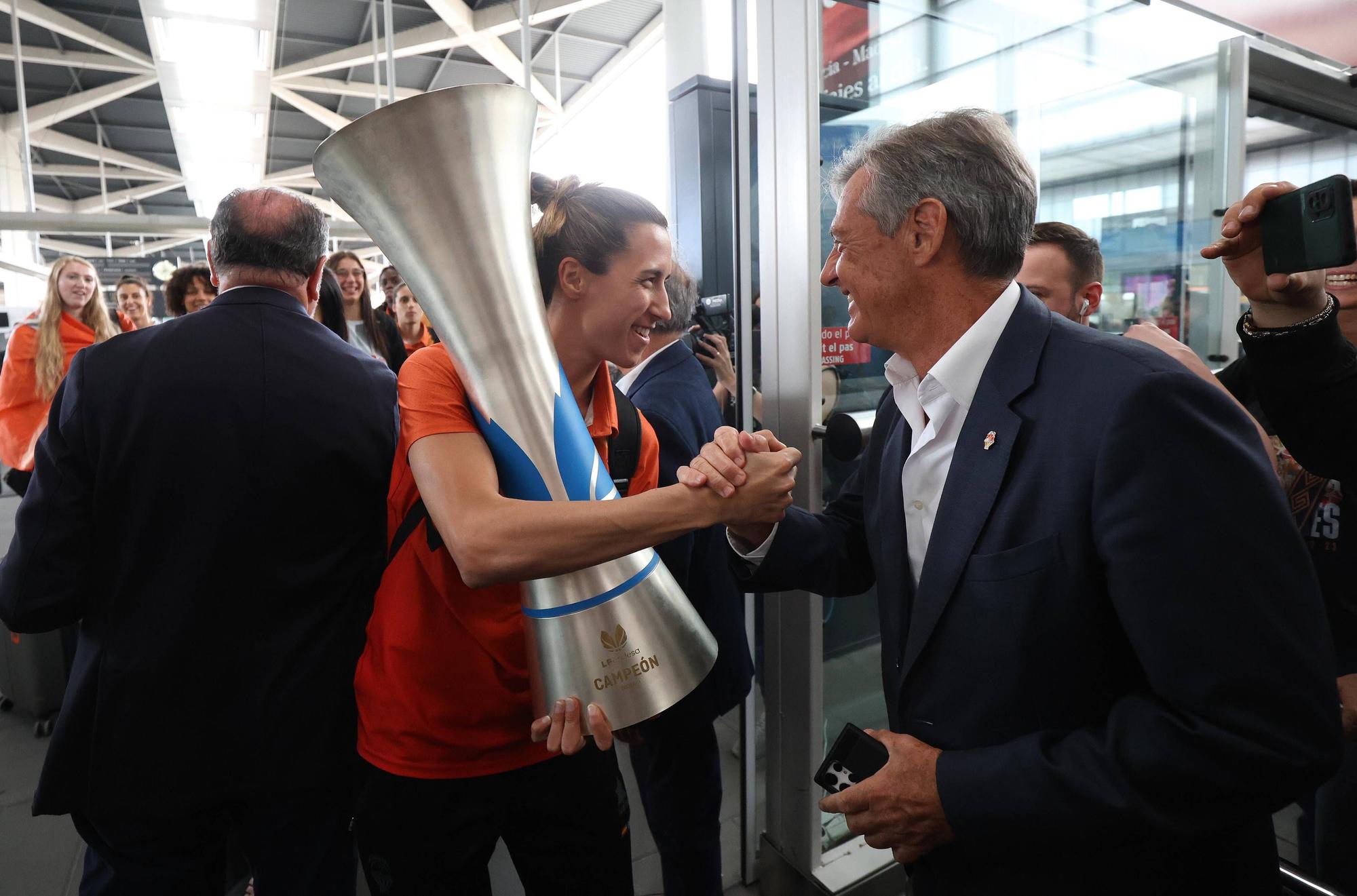 Así fue la llegada del Valencia Basket