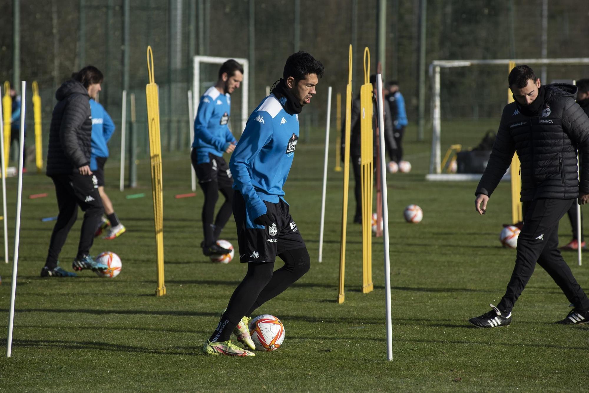 El Dépor prepara el partido contra el DUX Madrid