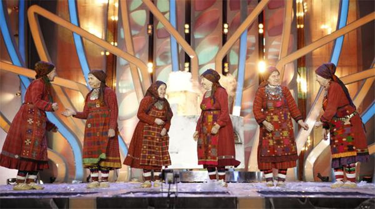 Actuació de les representants de Rússia a Eurovisió.