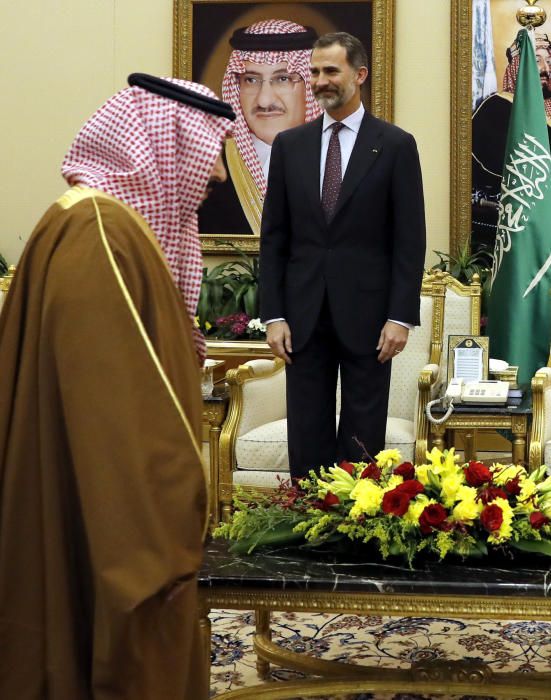 Felipe VI, condecorado en Arabia Saudí