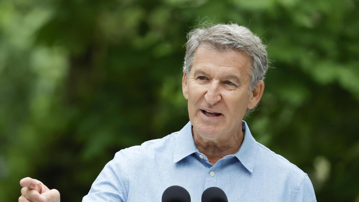 Feijóo espera que los españoles depositen en el PP el voto del «cabreo y la esperanza»