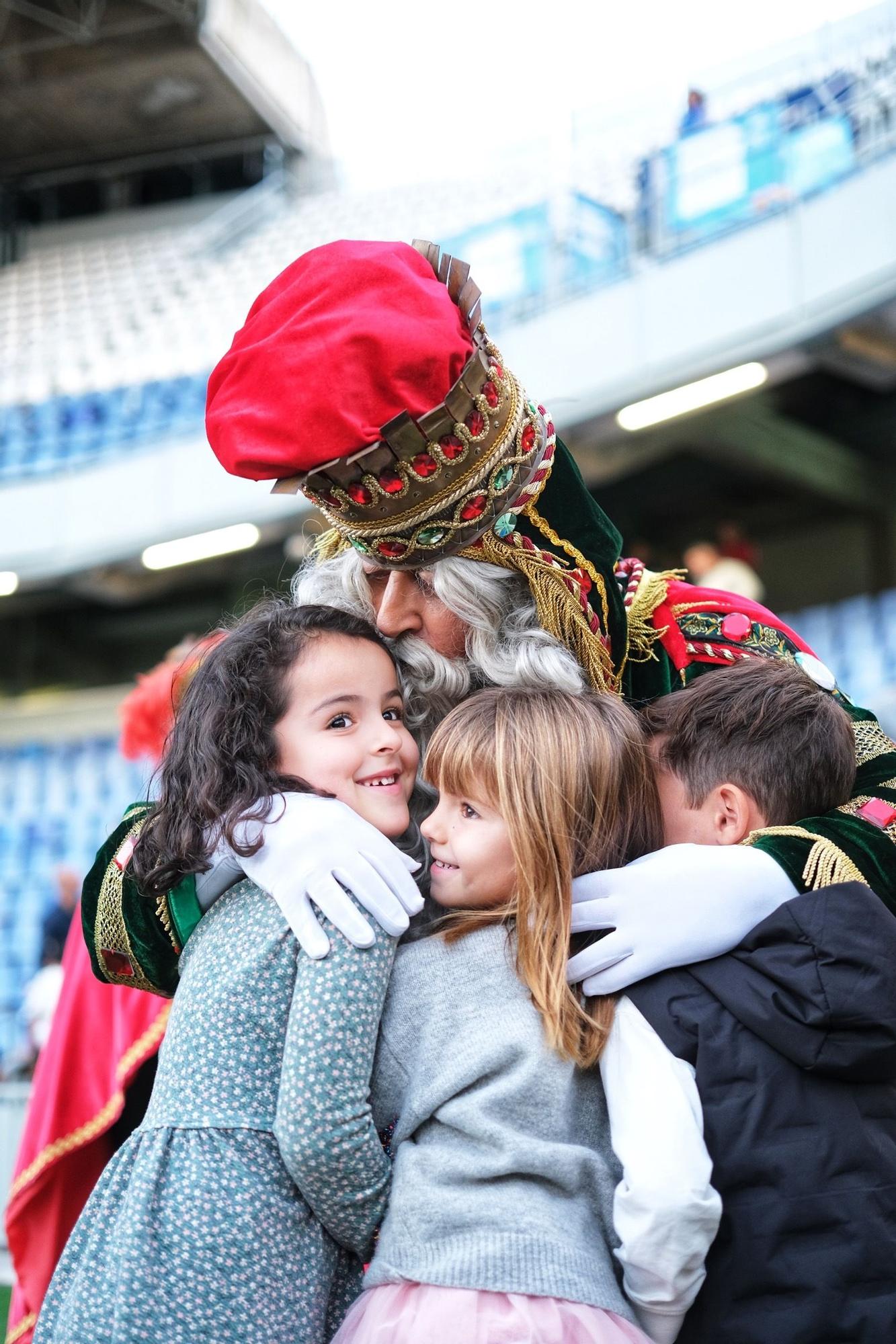 Espectáculo de los Reyes Magos en el Estadio Heliodoro Rodríguez López