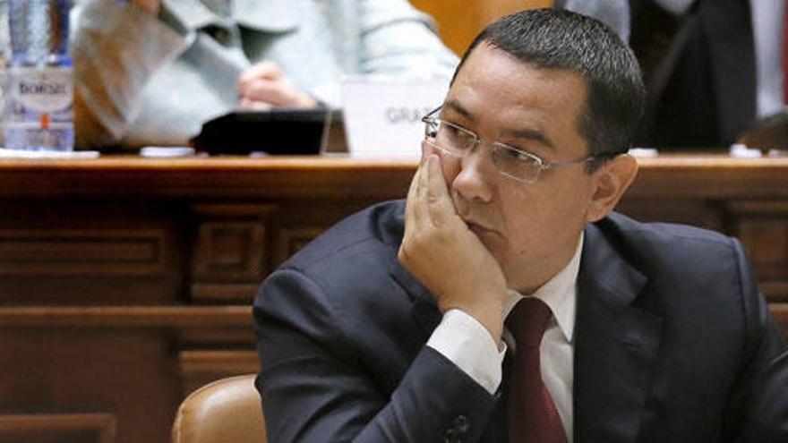 El dimitido primer ministro rumano, Victor Ponta.