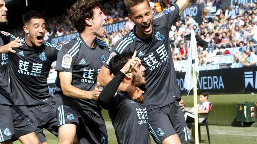 El Celta hace sufrir a la Real Sociedad hasta el minuto 93