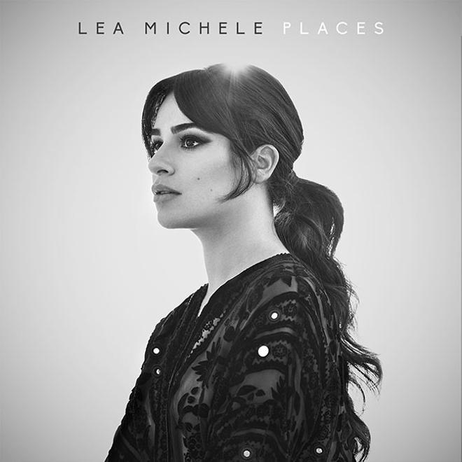 Lea Michele en la portada de su próxima álbum 'Places'