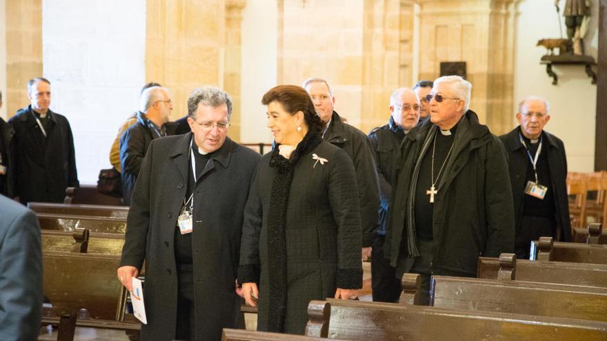 García Beltrán con Elisa Giménez Girón.