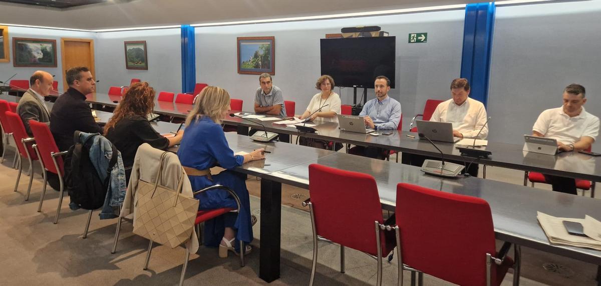La reunión de la CAMA, celebrada este viernes.