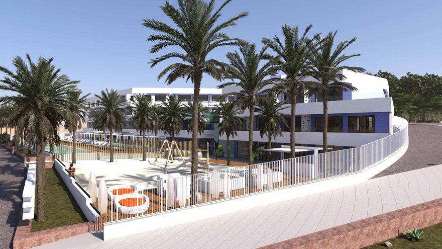 San Agustín tendrá 55 apartamentos de lujo en el suelo del primer restaurante que se construyó en San Bartolomé de Tirajana en 1963