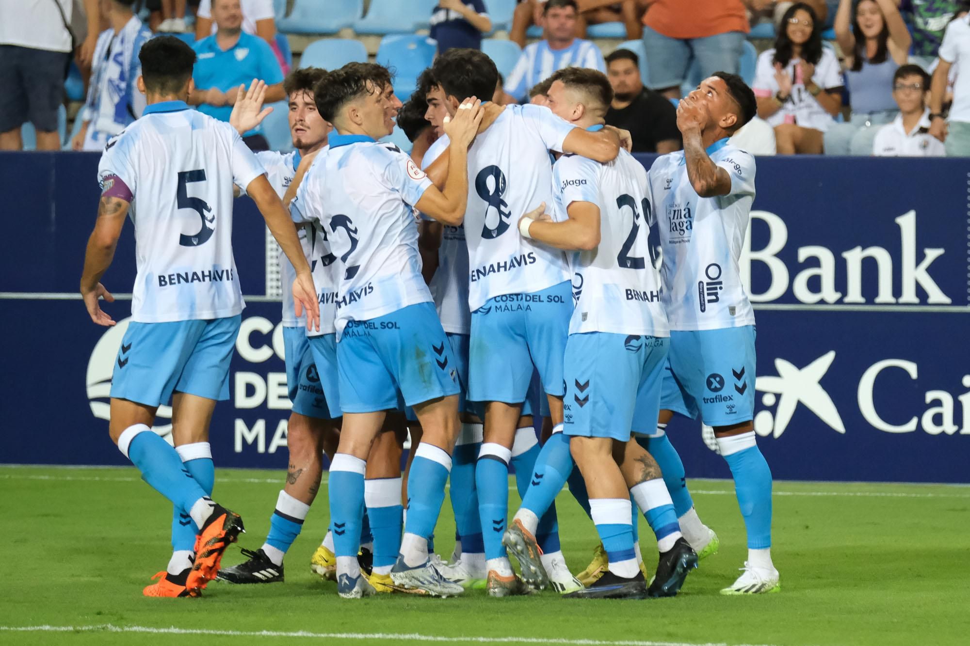 Málaga CF - Antequera CF: el Trofeo Costa del Sol, en imágenes