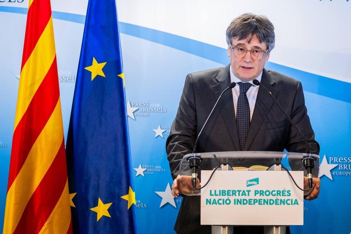 Puigdemont denuncia una «convergència» per «fotre» Junts i acusa Illa d’injuriar l’autogovern Puigdemont denuncia una «convergència» per «fotre» Junts i acusa Illa d’injuriar l’autogovern