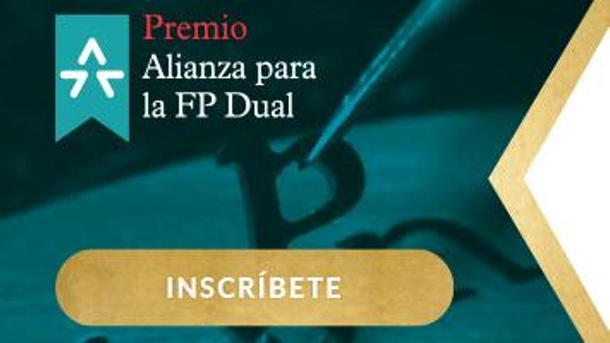 La gala de entrega del V Premio Alianza para la FP Dual tendrá lugar el 17 de junio.