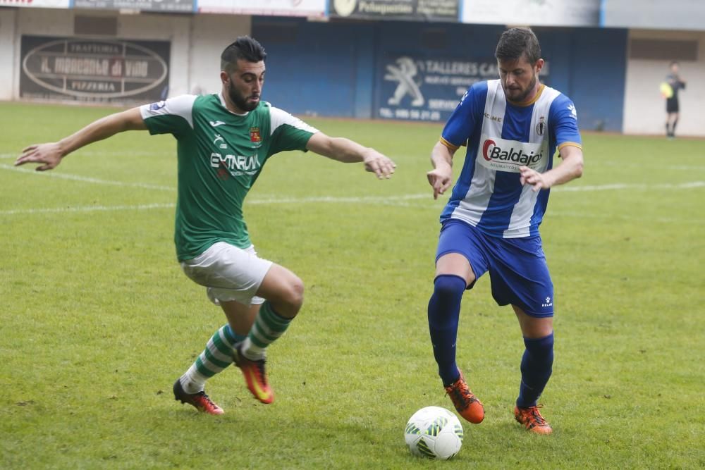 El partido entre el Real Avilés y el Llanes, en imágenes