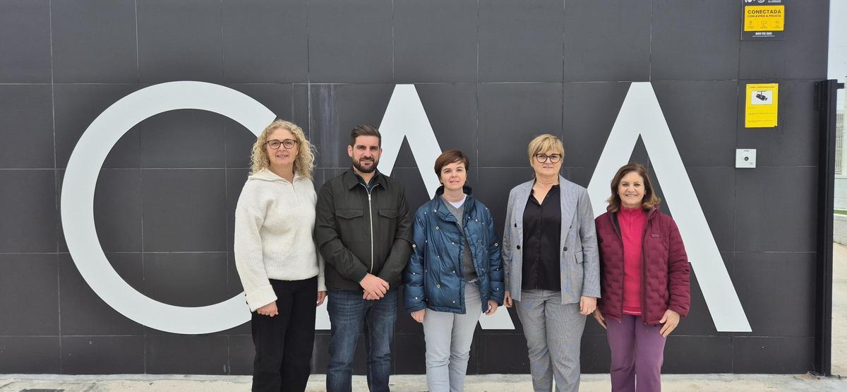 Visita a las nuevas instalaciones de l'Alcúdia.