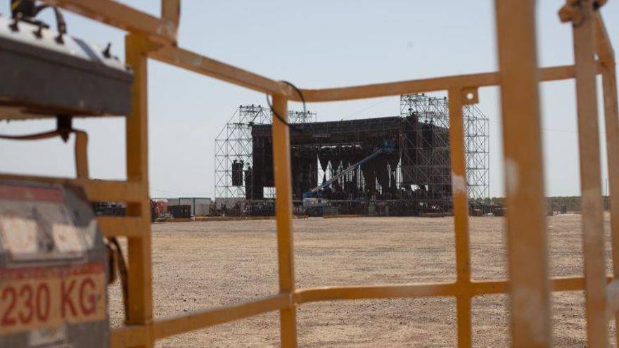 El Monegros Desert Festival, un largo maratón musical para 40.000 personas