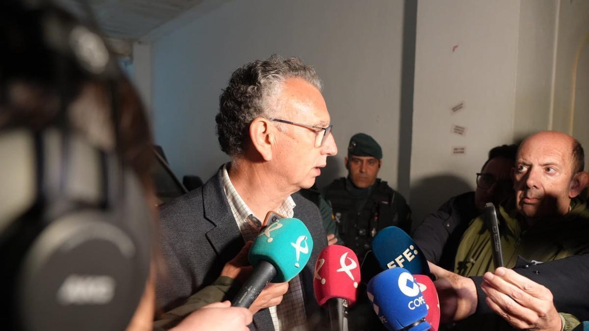 José Luis Quintana, en Hornachos.