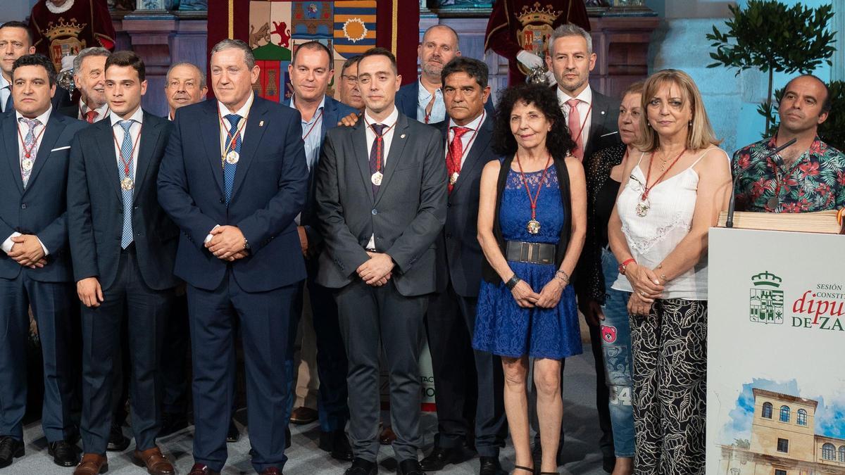Luciano Huerga en el Pleno de constitución de la Diputación de Zamora el pasado 27 de junio.
