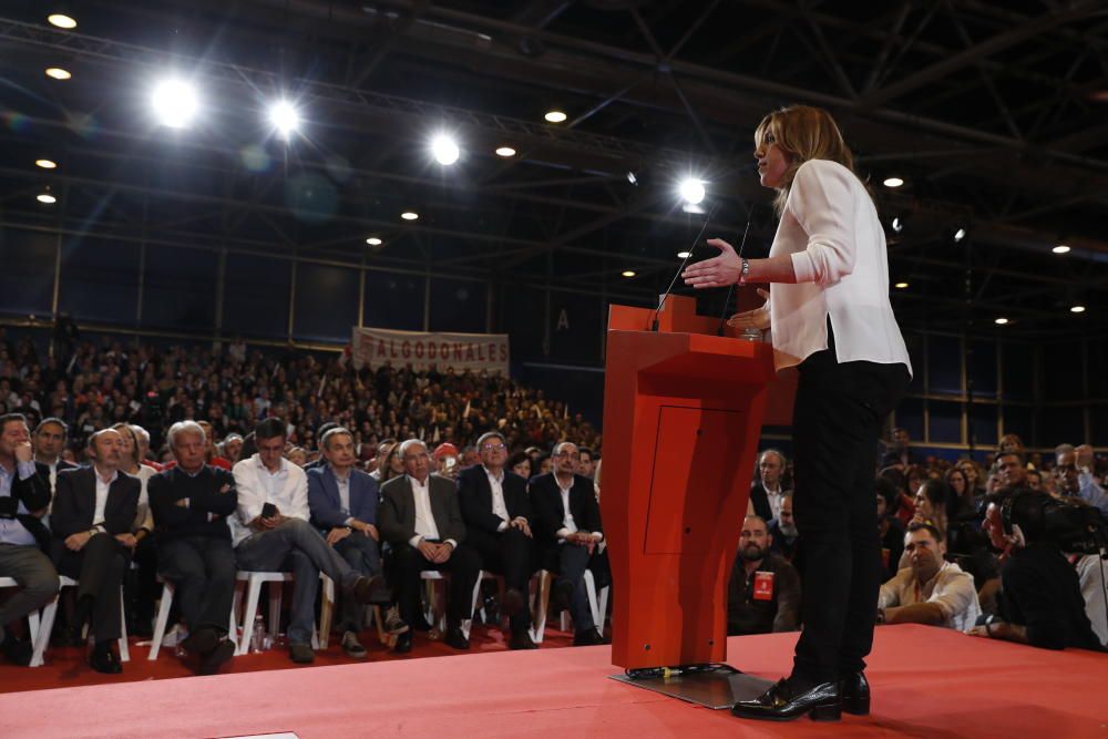 Candidatura de Susana Díaz para liderar el PSOE