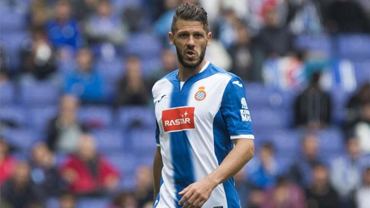 Martín Demichelis está teniendo poco protagonismo en el Espanyol