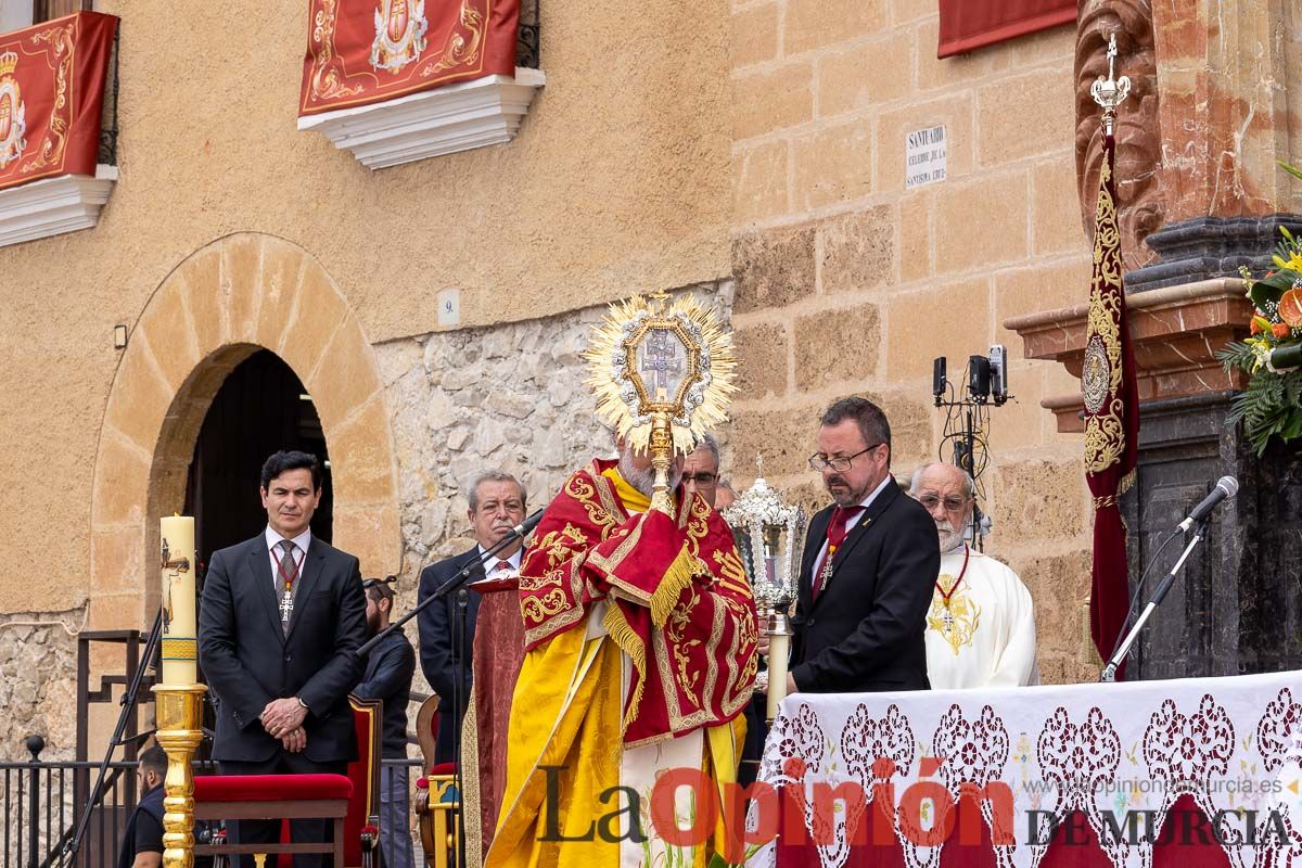 Misa del día 1 de mayo en honor a la Vera Cruz de caravaca