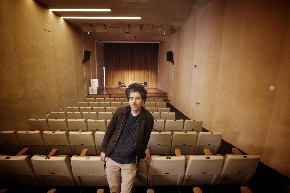 Rachid B, en la sala en la que actuará este sábado