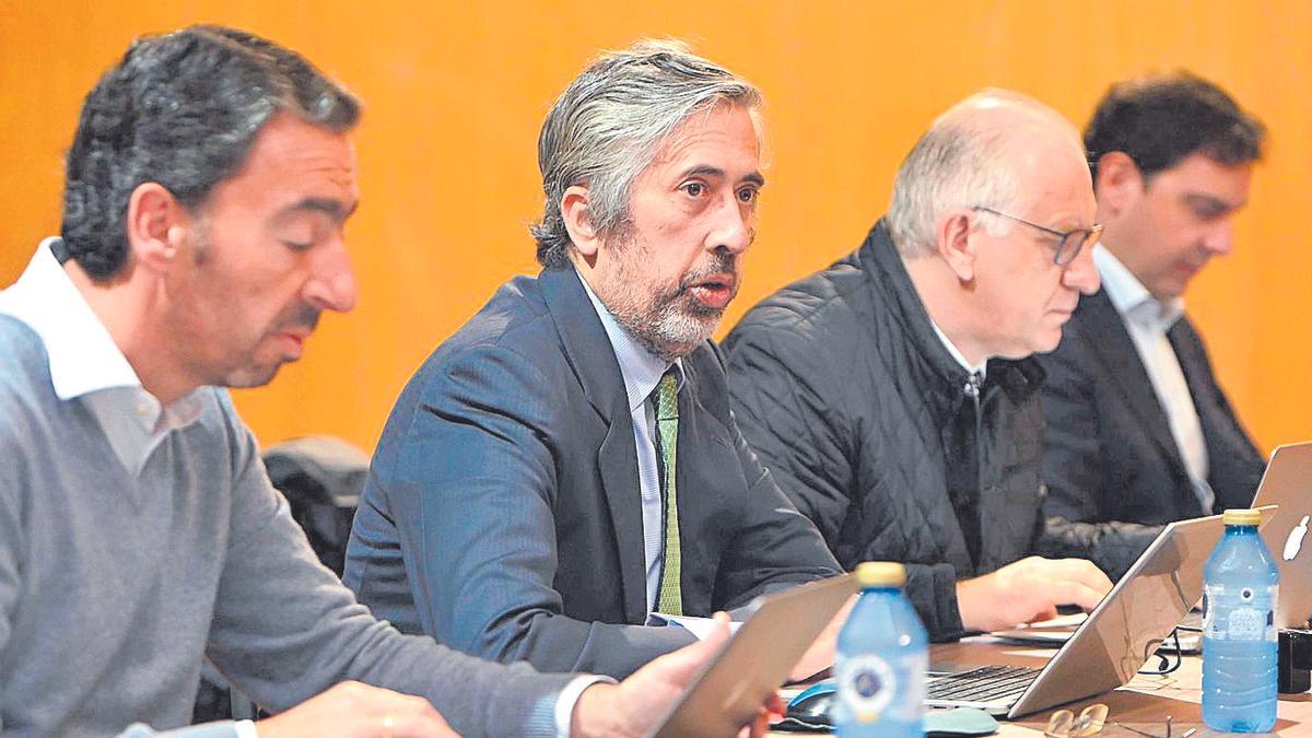Consejeros de Pescanova SA, en la junta general.