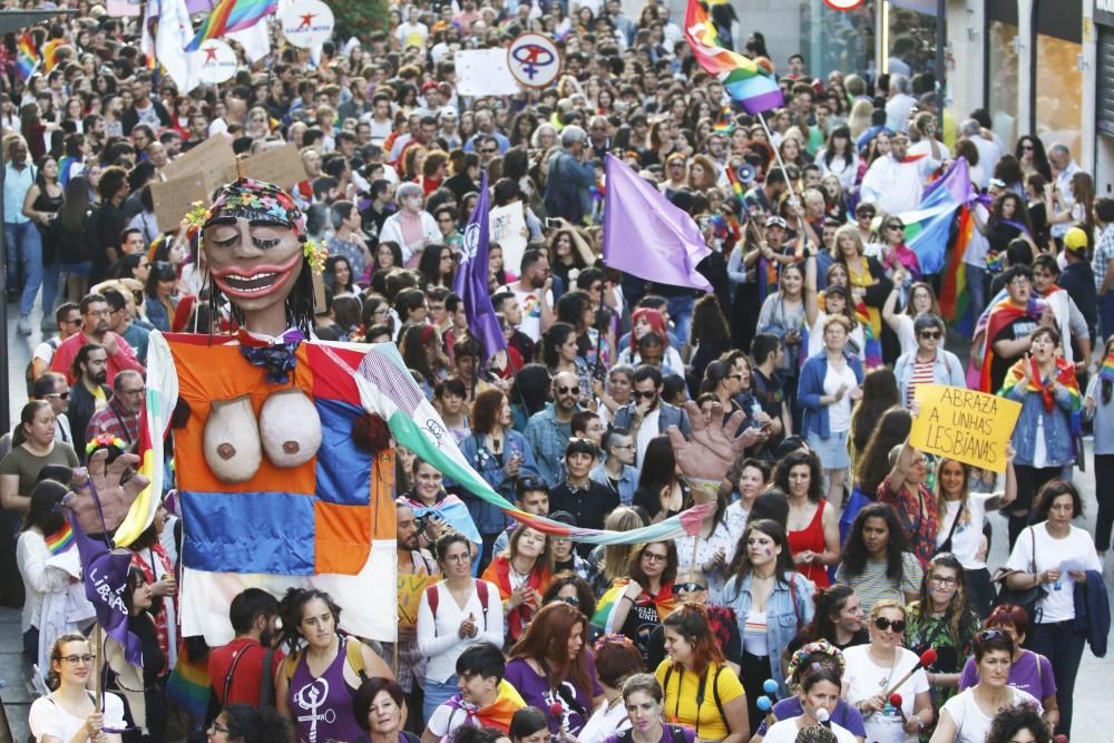 Vigo celebra la diversidad con ''''orgullo''''. // Alba Villar | FdV