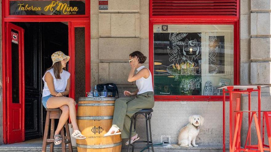 Una viguesa, «asombrada», tras descubrir que un bar de Pizarro no admite mascotas en su terraza: ¿es legal?