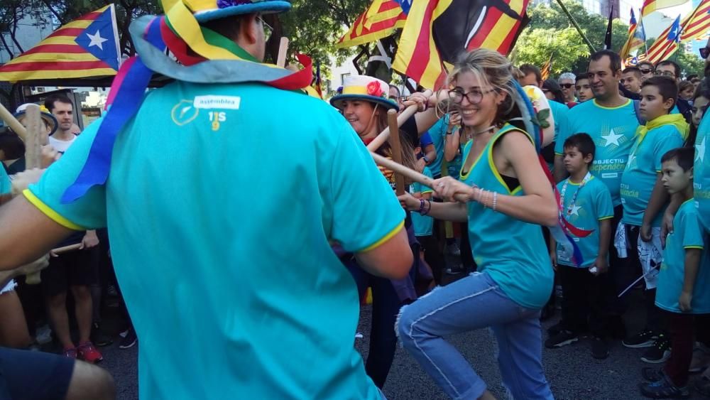 Manifestació de la Diada a Barcelona 2019