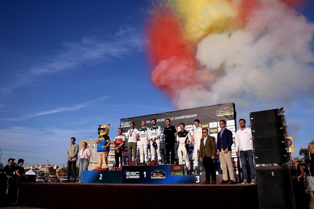 La entrega de premios del Rally Andalucía Sierra Morena, en imágenes La entrega de premios del Rally Andalucía Sierra Morena, en imágenes