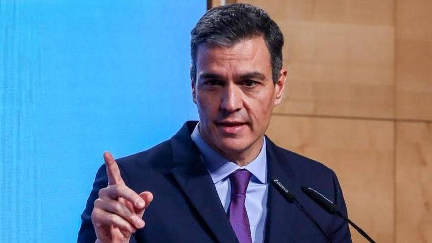 El President del govern espanyol, Pedro Sánchez