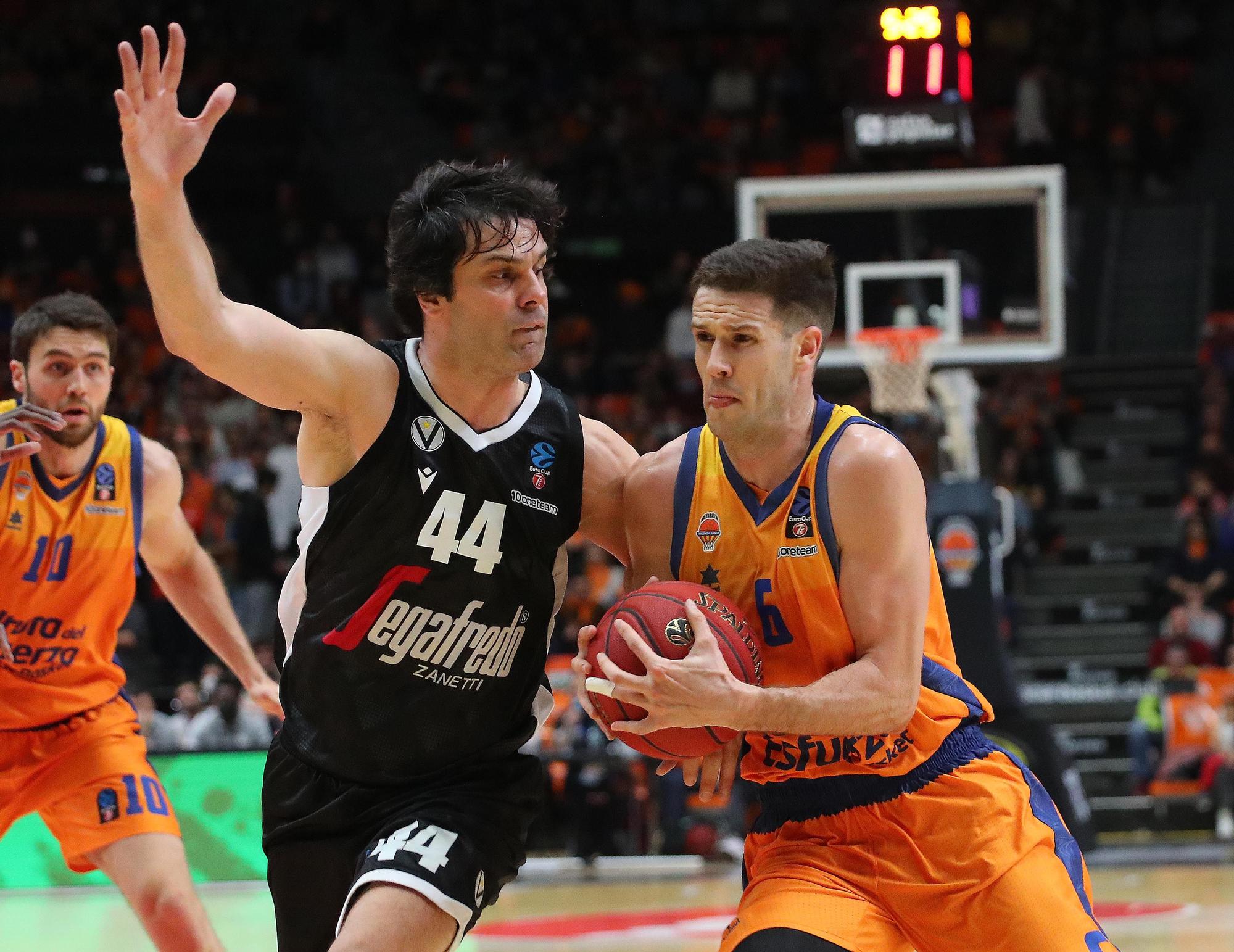 Valencia Basket vs Virtus Bologna semifinal de la Eurocup