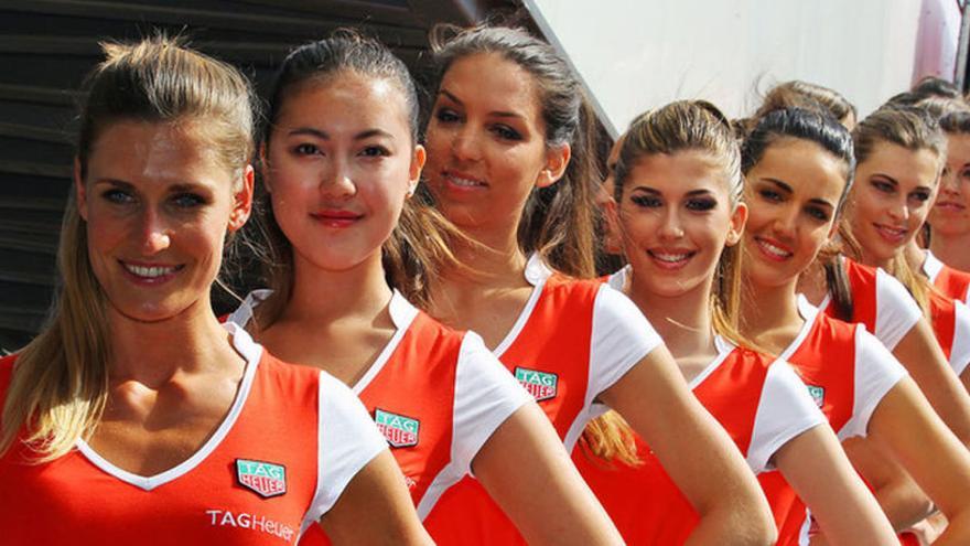 Les hostesses desapareixen dels circuits de F1