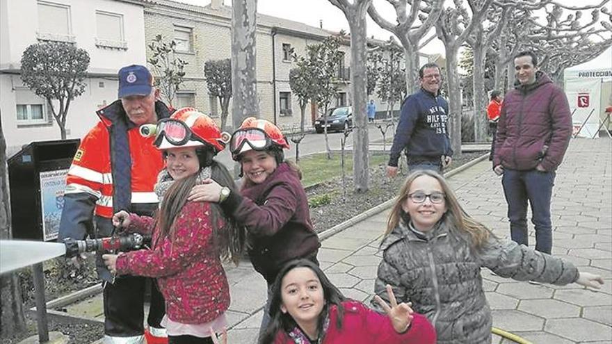 Los voluntarios se presentan