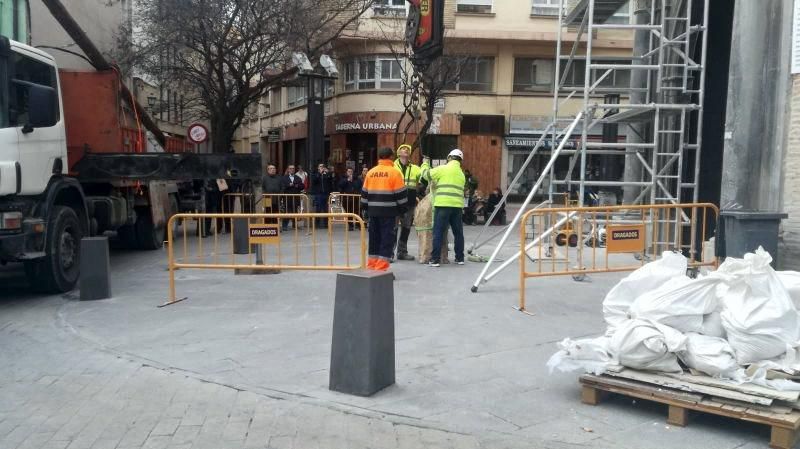 Regreso de la estatua de la Virgen de la Magdalena