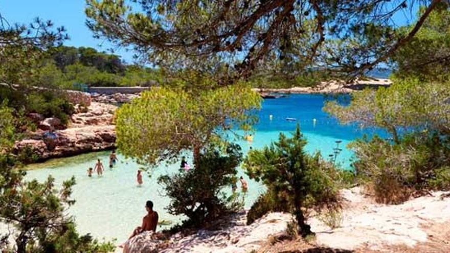 Imagen de archivo de Cala Gració, en Formentera.