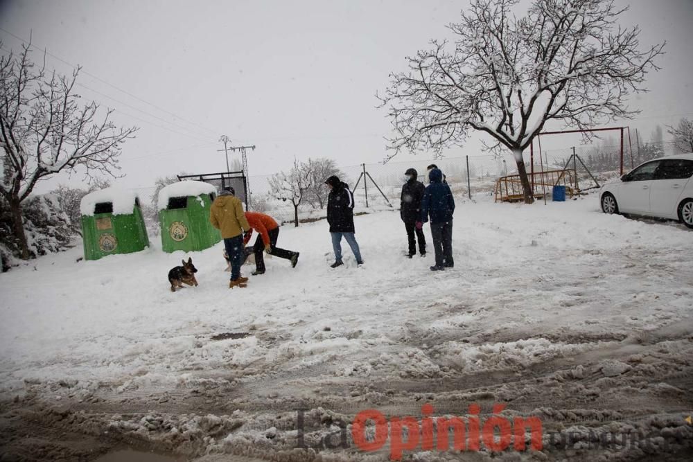 Nieve en el Noroeste de la Región