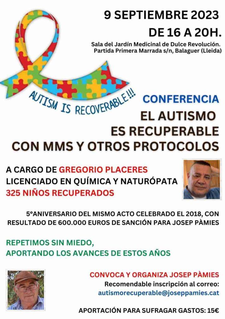 El evento que denuncia Autismo España.