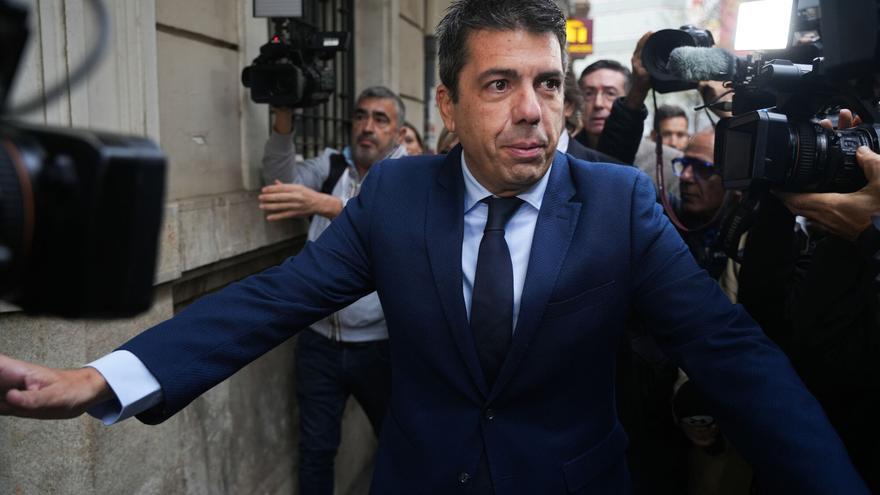 Mazón: "Con Feijóo hablo a menudo de la reconstrucción DE Valencia que es su prioridad y la mía"