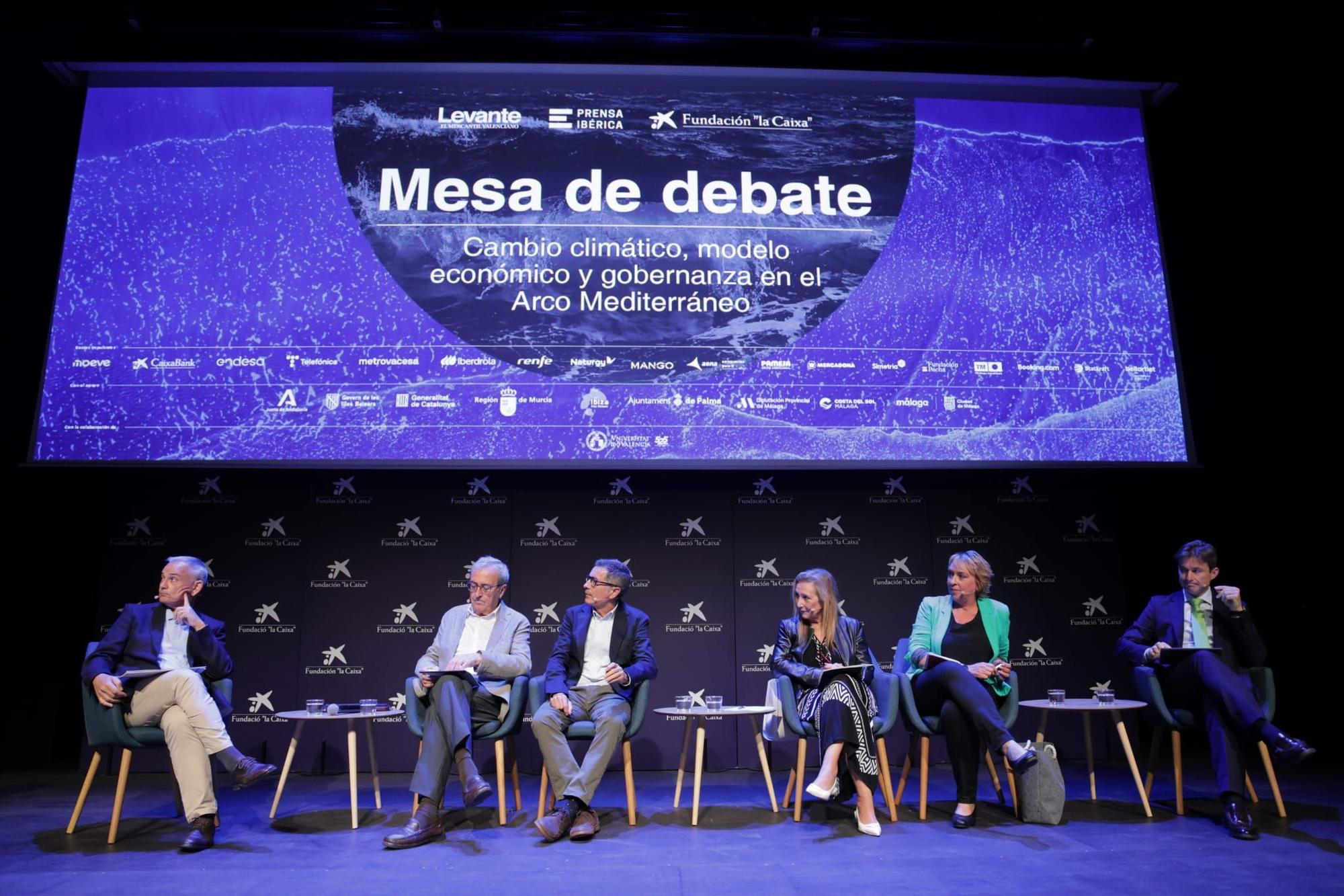 Mesa redonda “Cambio climático modelo económico y gobernanza  en el arco mediterráneo”