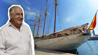 El arquitecto gijonés que narra la "experiencia preciosa" de surcar el mar con el "Elcano"
