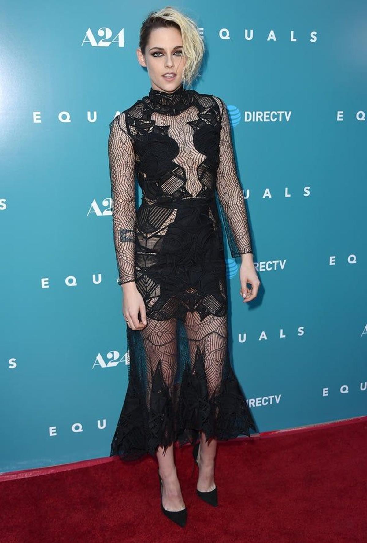Kristen Stewart en la première de Equals' en Los Ángeles.
