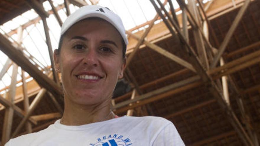 Anabel Medina, directora del BBVA Open Ciudad de Valencia.