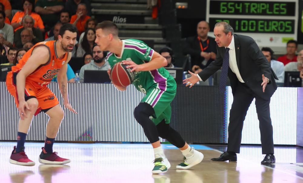 Valencia Basket - Unicaja, en imágenes