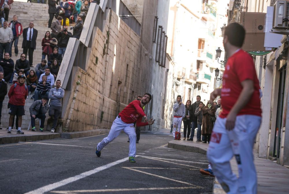 La pilota vuelve al centro de Alicante