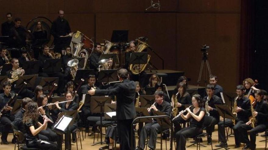 La Sinfónica del Conservatorio, en un concierto.