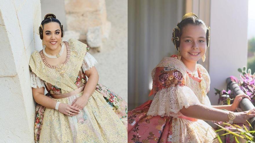 Lidia Marín Marzal y Valentina Jordà Micó, falleras mayores de Gandia 2027
